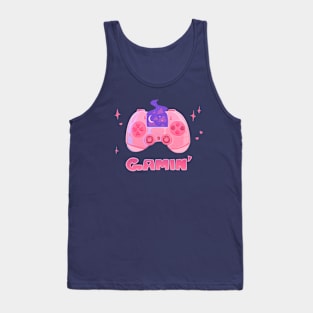 GAMIN’ - Pastel Pink Gaming Controller! Tank Top